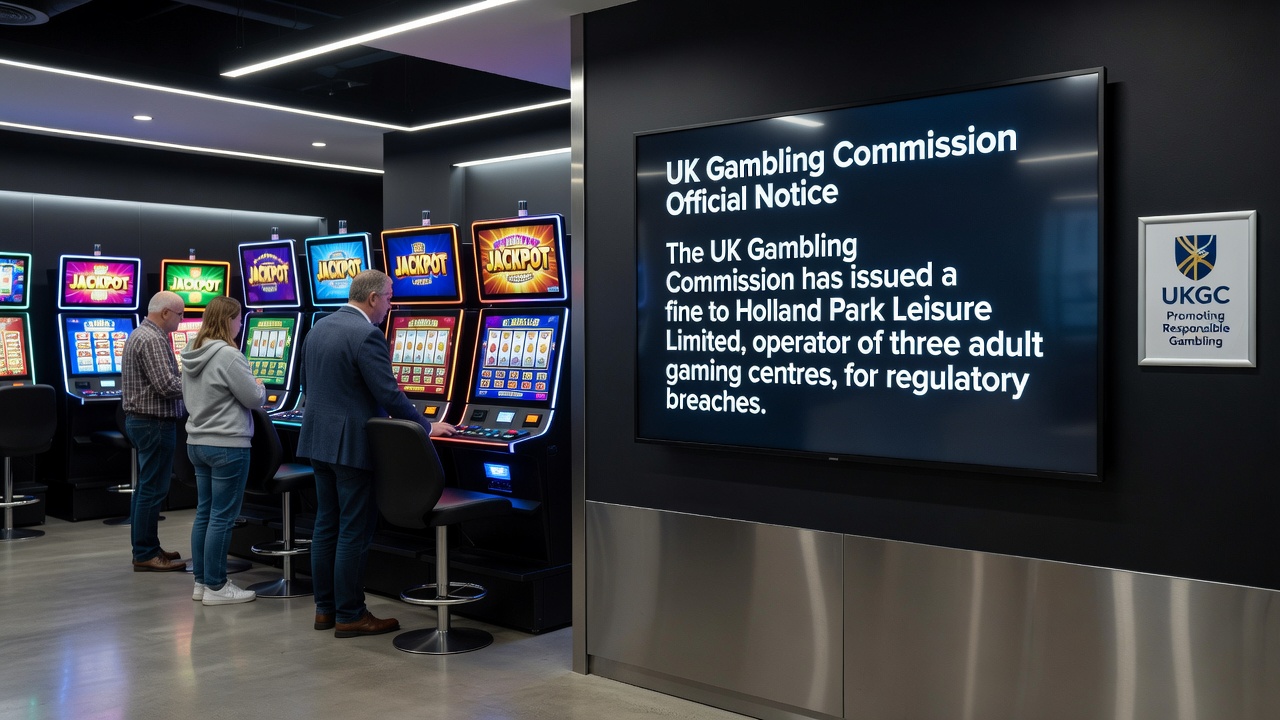 Leicester adult gaming centre exterior with regulatory compliance signage and customer protection notices